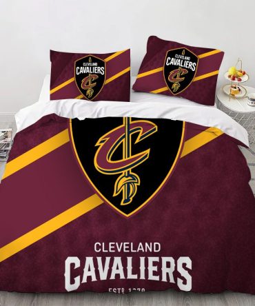 Cleveland Basketball Bedding Set