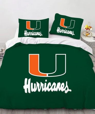 College Miami Bedding Set