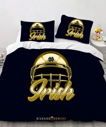 College Notre Dame Sport Bedding Set