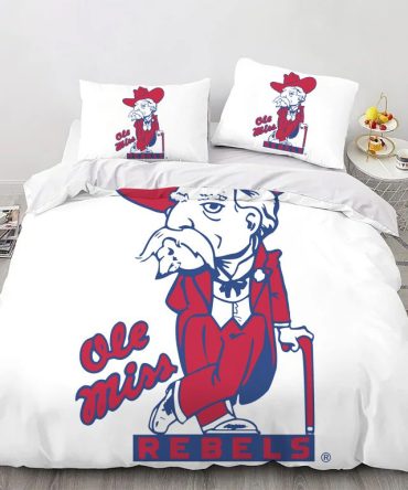 College Sport Mississippi Bedding Set
