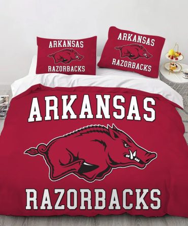 College Arkansas Sport Bedding Set