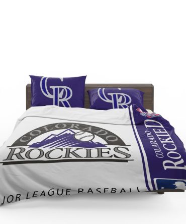 Colorado Rockies MLB Baseball National League Bedding Set