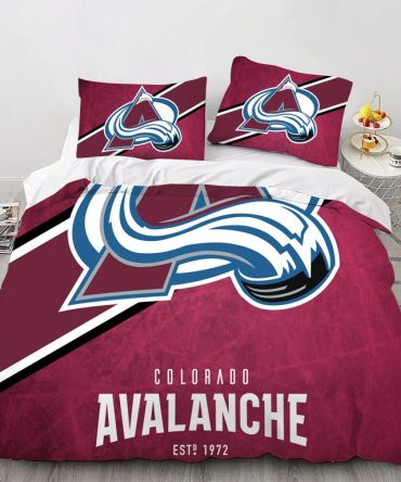 Colorado Hockey Sport Bedding Set