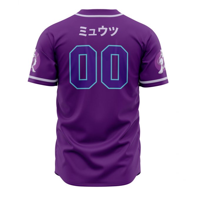 Stylish Purple Mewtwo Baseball Jersey - Premium Fan Apparel For Men & Women - Image 2