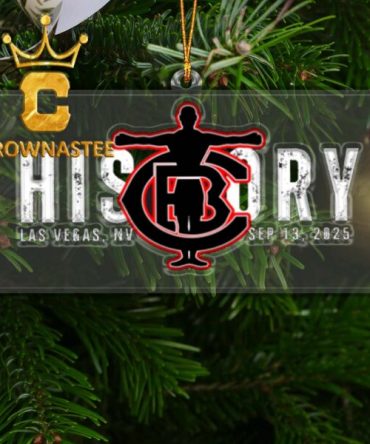 Crawford Era Terence Las Vegas History Super Middleweight Champions 2025 Acrylic Christmas Tree Decoration Ornament