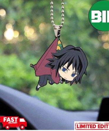 Cute Anime Demon Slayer Giyu Tomioka Tree Christmas Decorations For Holiday Ornament