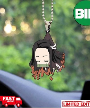 Cute Anime Demon Slayer Nezuko Christmas Tree Decorations Ornament