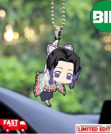 Cute Anime Demon Slayer Shinobu Kocho Christmas Tree Decorations Ornament