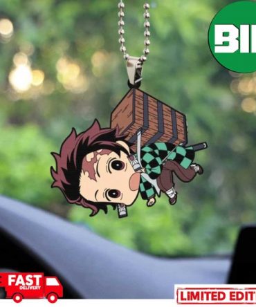 Cute Anime Demon Slayer Tanjiro Xmas Tree Decorations Christmas Gift Ornament