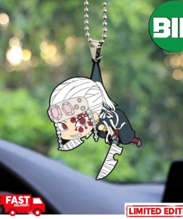 Cute Anime Demon Slayer Tengen Uzui Christmas Tree Decorations Ornament
