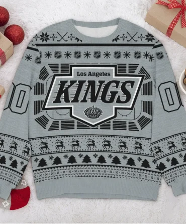 Special Release Los Angeles Kings NHL Ugly Sweater All Over Prints Christmas Season QTNHLTK160924A13