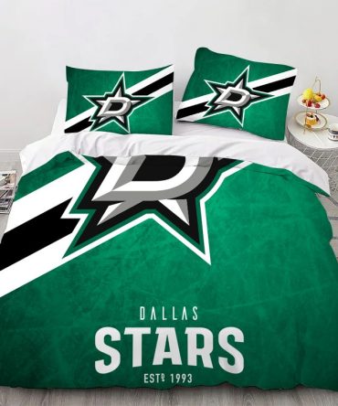 Dallas Hockey Sport Bedding Set