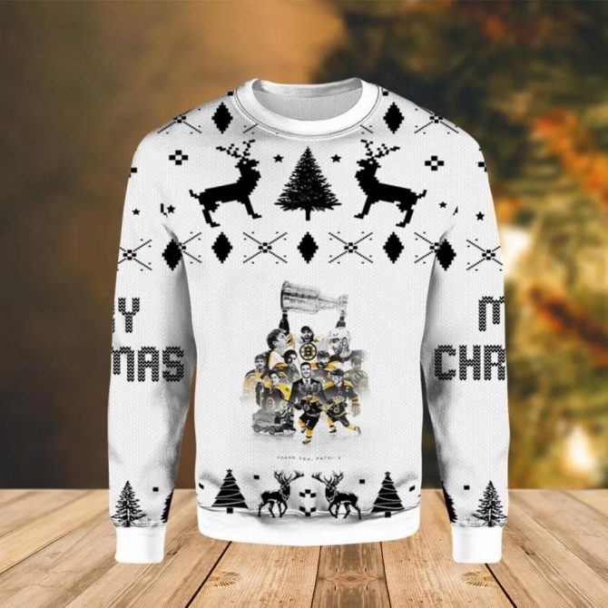 David Krejci Boston Bruins Ugly Christmas Sweater, NHL Christmas Sweater