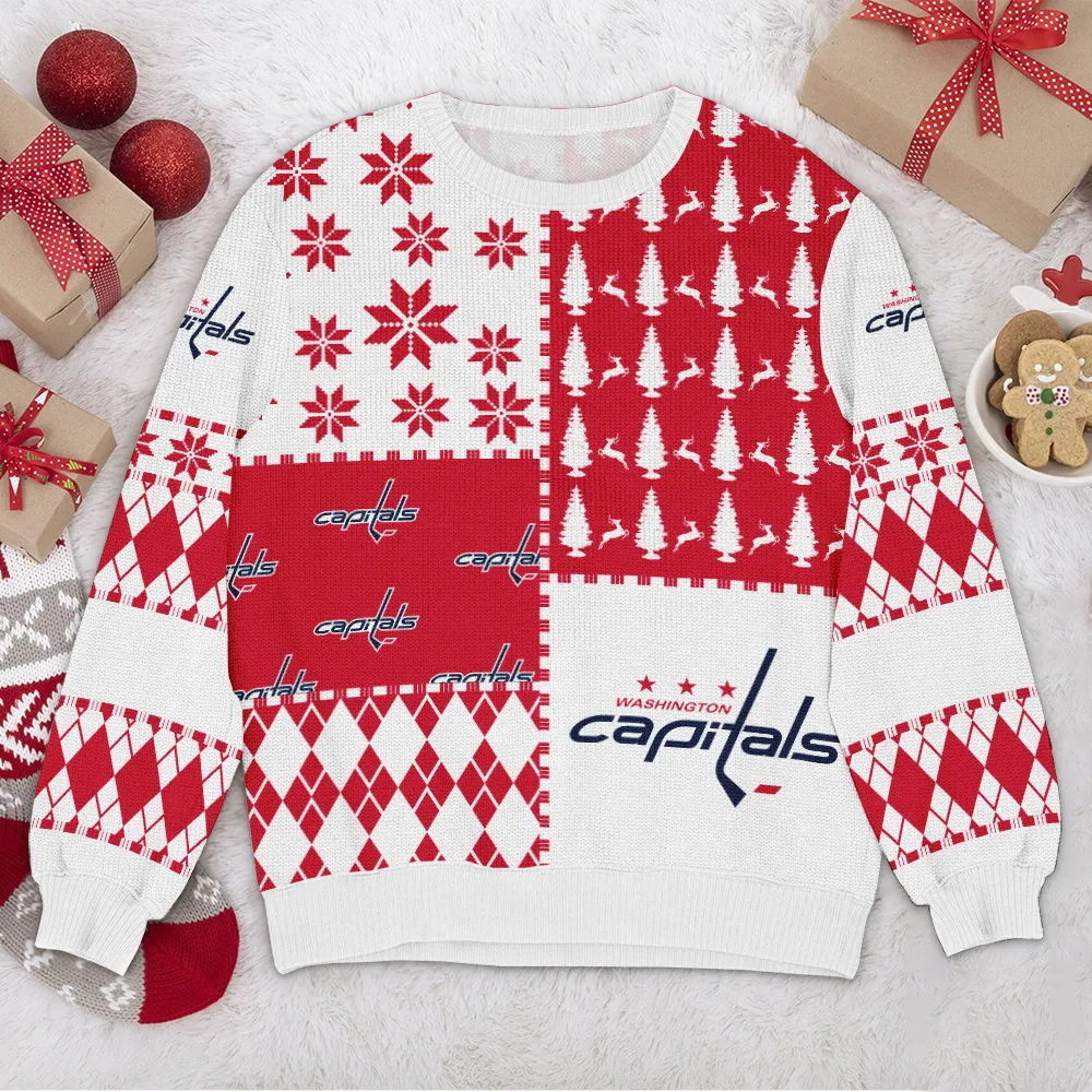 Special Release Washington Capitals NHL Ugly Sweater All Over Prints Christmas Season HONHL180924SW16