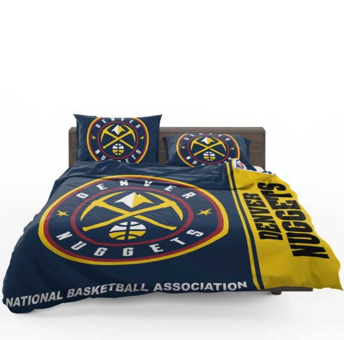 Denver Nuggets NBA Basketball Bedding Set - Image 5