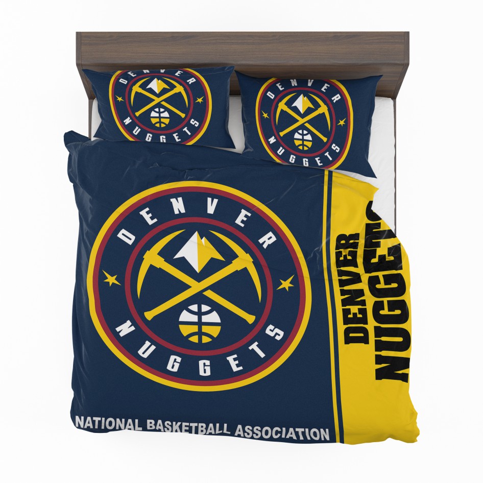 Denver Nuggets NBA Basketball Bedding Set - Image 3