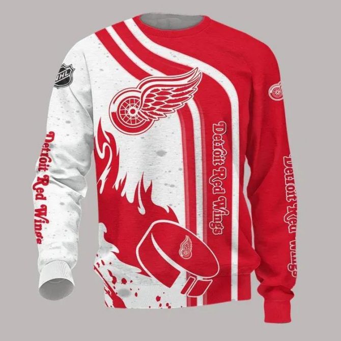 Detroit Red Wings Ugly Christmas Sweater, NHL Christmas Sweater