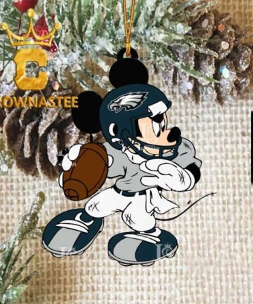 Philadelphia Eagles Disney Mickey Mouse Xmas Christmas Tree Decoration Ornament