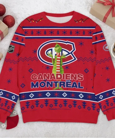 Special Release Montreal Canadiens NHL Ugly Sweater All Over Prints Christmas Season HONHL170924SW05MC