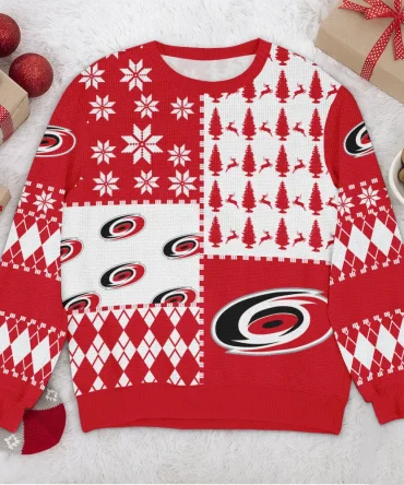 Special Release Carolina Hurricanes NHL Ugly Sweater All Over Prints Christmas Season HONHL180924SW10