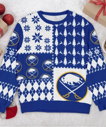 Special Release Buffalo Sabres NHL Ugly Sweater All Over Prints Christmas Season HONHL180924SW2