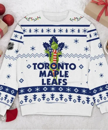 Special Release Toronto Maple Leafs NHL Ugly Sweater All Over Prints Christmas Season HONHL170924SW08TML