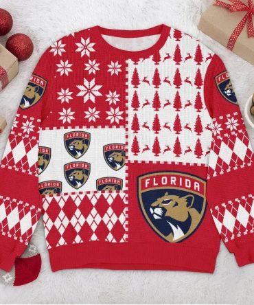 Florida Panthers NHL Ugly Christmas Sweater, NHL Christmas Sweater