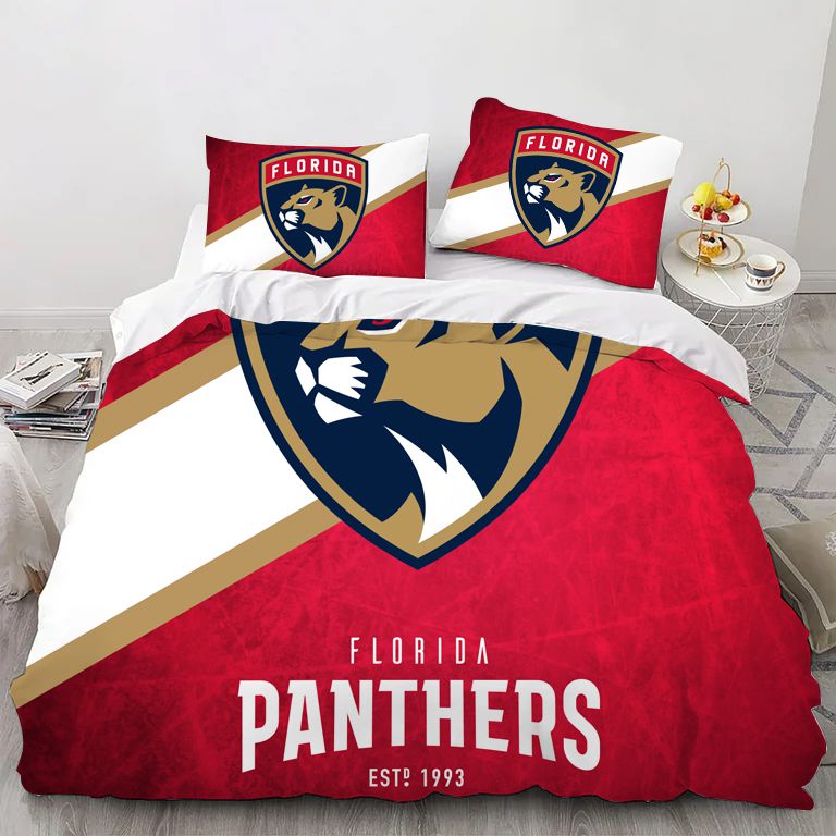 Florida Hockey Sport Bedding Set