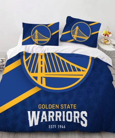 Golden State Basketball Sport Bedding Set