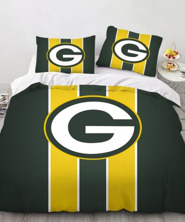 Green Bay Football Bedding Set