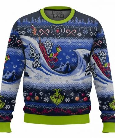 Grinch Cuddly As A Cactus Christmas Ugly Sweater, Grinch Holiday Sweater
