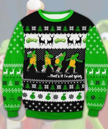 Grinch Meme Ugly Sweater, Grinch Holiday Sweater