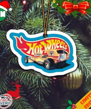 Hot Wheels Tom Daniel Ice T Car For Kids Tree Decorations 2023 Holiday Gift Ornament