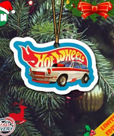 Hot Wheels Vega Kammback Authentic Christmas 2023 Holiday Gift Ornament