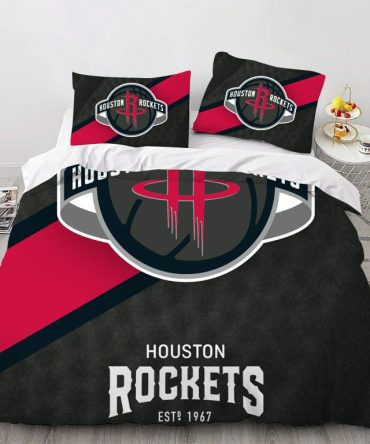 Houston Basketball Sport Bedding Set