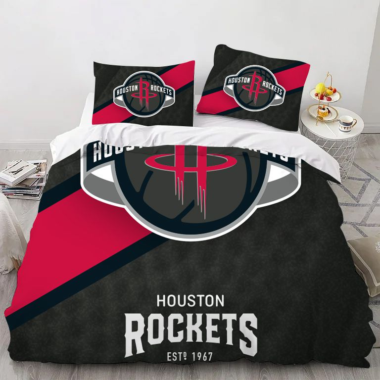 Houston Basketball Sport Bedding Set