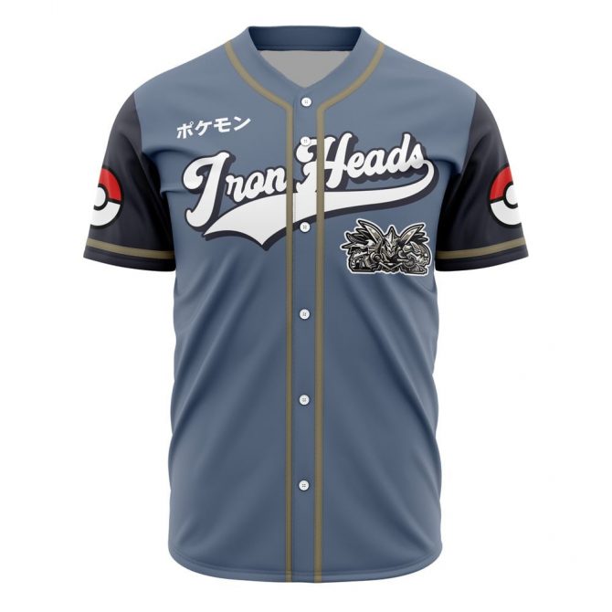Stylish Iron Heads Baseball Jersey - Unique Design For Fans & Collectors