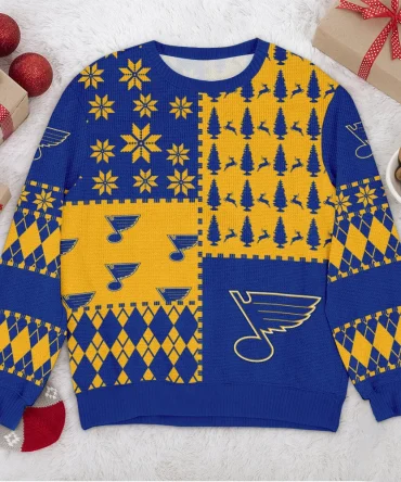 Special Release St. Louis Blues NHL Ugly Sweater All Over Prints Christmas Season HONHL180924SW22