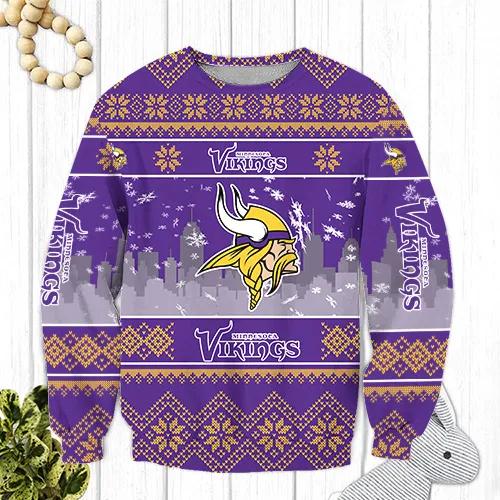 Minnesota Vikings Ugly Christmas Sweater