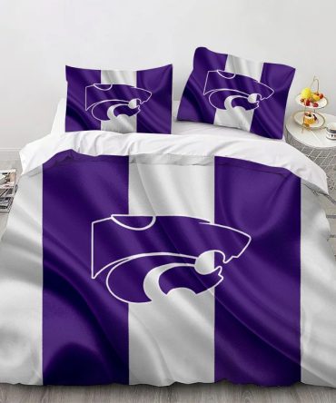 Kansas State College Sport Bedding Set