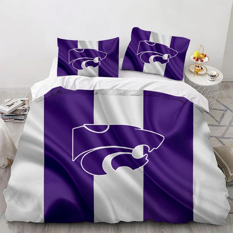 Kansas State College Sport Bedding Set