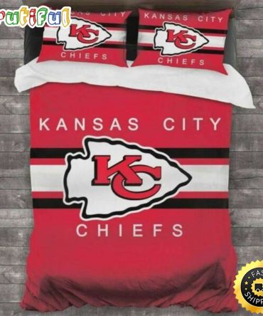 Kansas City Chiefs Football Bedding Sets Duvet Cover Pillowcases