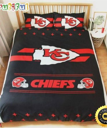Kansas City Chiefs Nfl Football Team Bedding Sets Duvet Cover Pillowcases