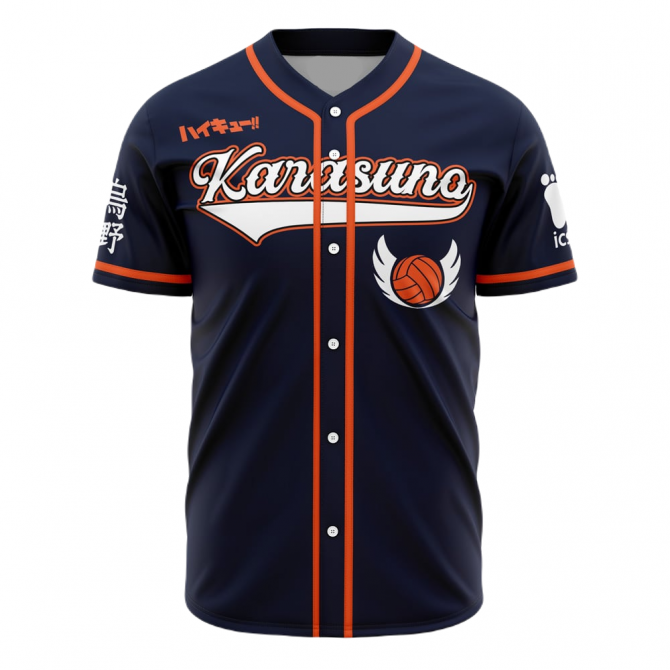 Anime-Inspired Volleyball Jersey - Karasuno Team Cosplay Shirt For Fans