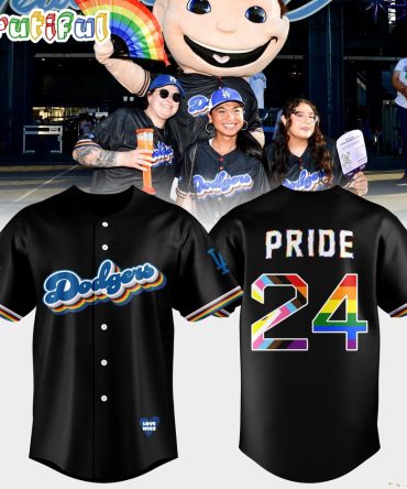 Los Angeles Dodgers Pride 2024 Night Jersey Shirt