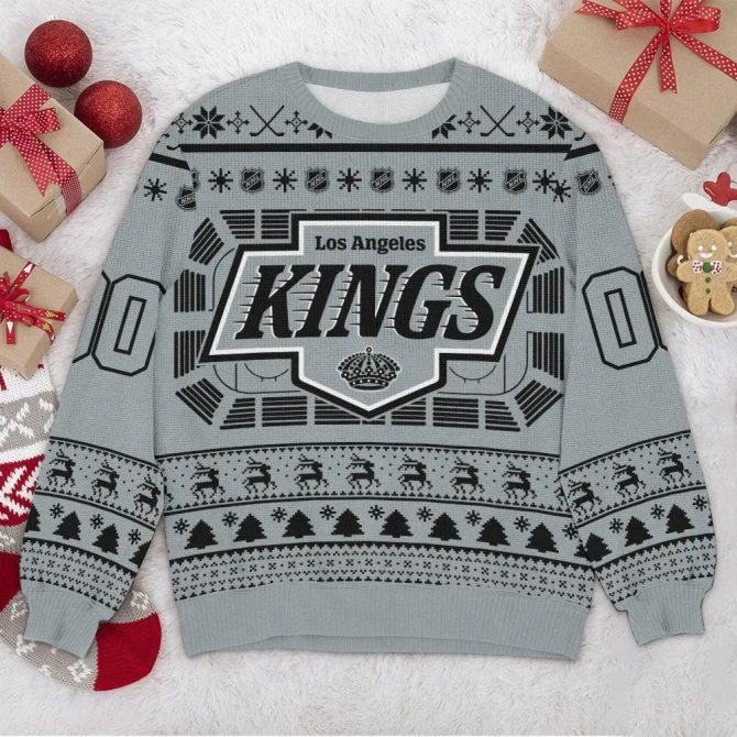 Los Angeles Kings NHL Custom Ugly Christmas Sweater, NHL Christmas Sweater
