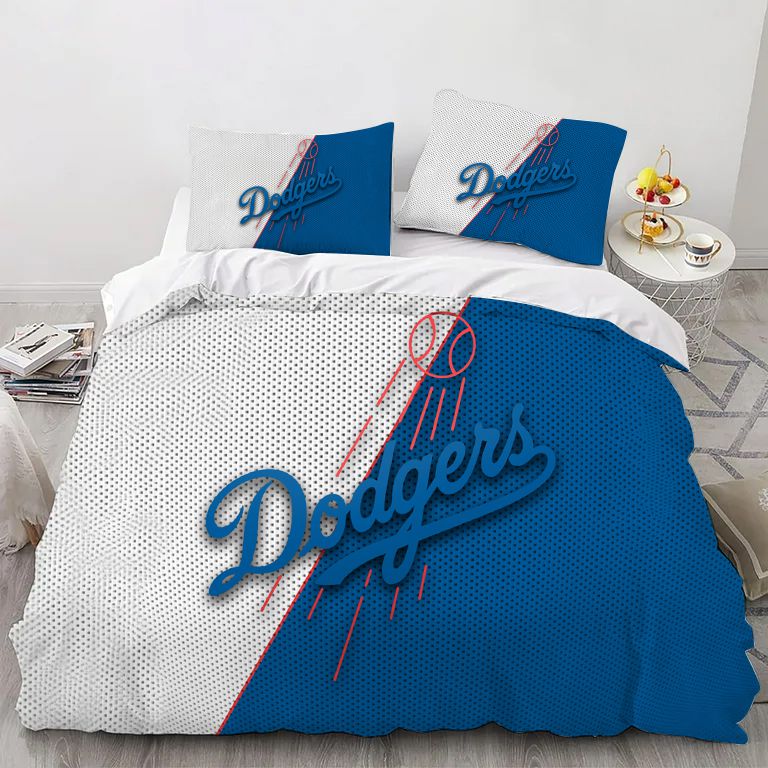 Los Angeles Baseball Bedding Set