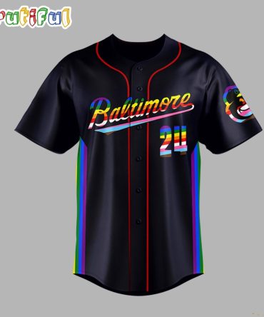MLB Baltimore Orioles Special Pride Night 2024 Baseball Jersey