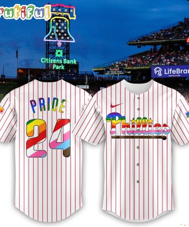 MLB Philadelphia Phillies Special Pride Night 2024 Baseball Jersey