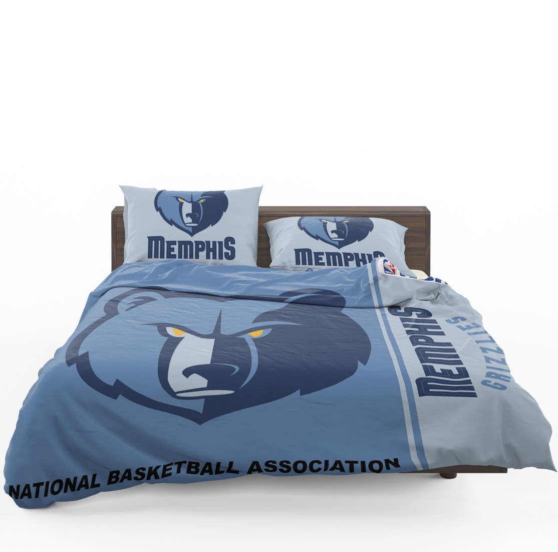 Memphis Grizzlies NBA Basketball Bedding Set